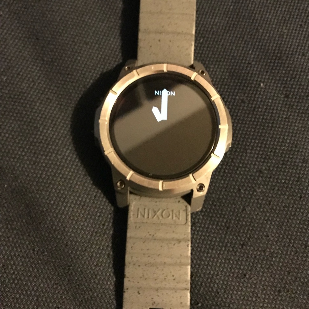 Nixon: The Mission smart watch.